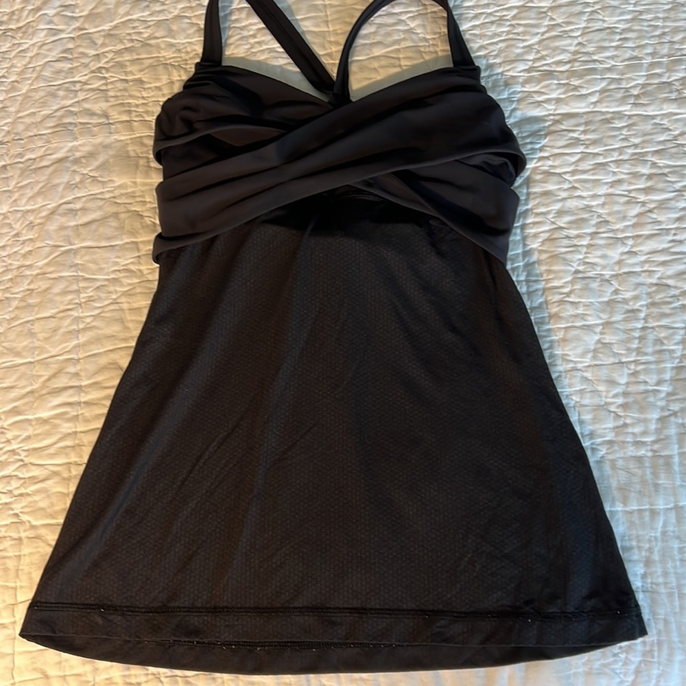 lululemon athletica Black Tank Top